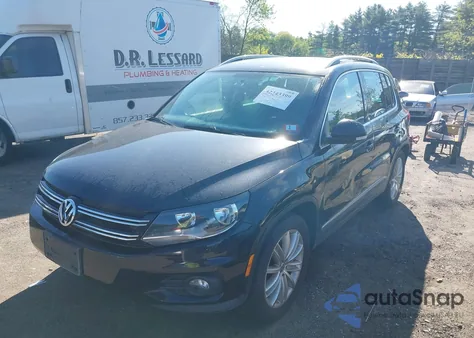 2012 Volkswagen Tiguan Se from USA, damaged, VIN WVGAV7AX8CW565247